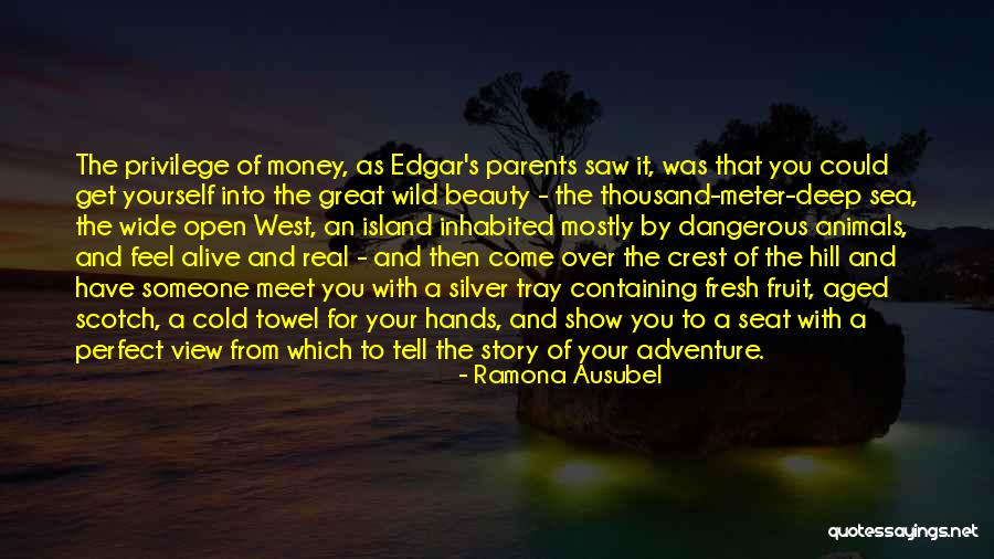 Adventure And Beauty Quotes By Ramona Ausubel