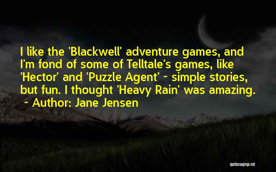 Adventure And Fun Quotes By Jane Jensen