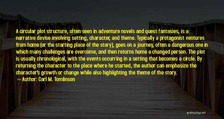 Adventure And Journey Quotes By Carl M. Tomlinson