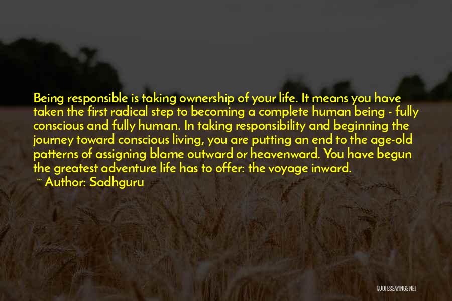 Adventure And Journey Quotes By Sadhguru