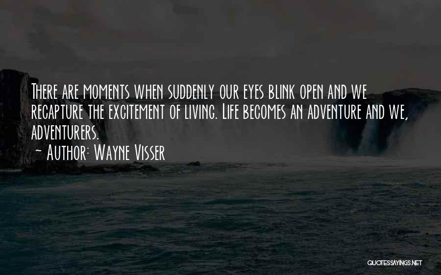 Adventure And Living Life Quotes By Wayne Visser