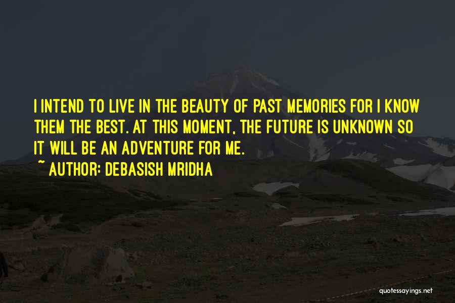 Adventure And Memories Quotes By Debasish Mridha