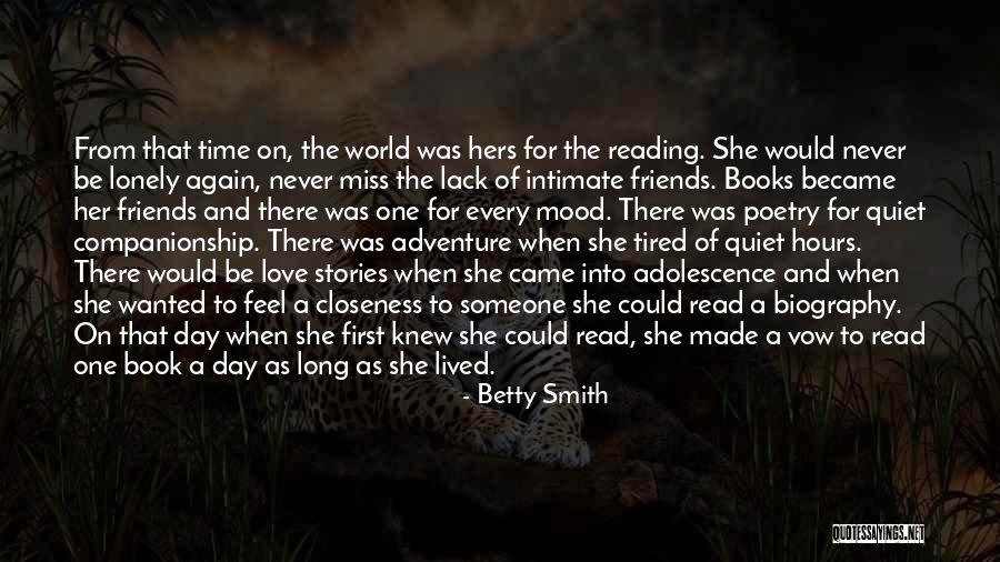 Adventure And Reading Quotes By Betty Smith Adventure And Reading Quotes By Betty Smith