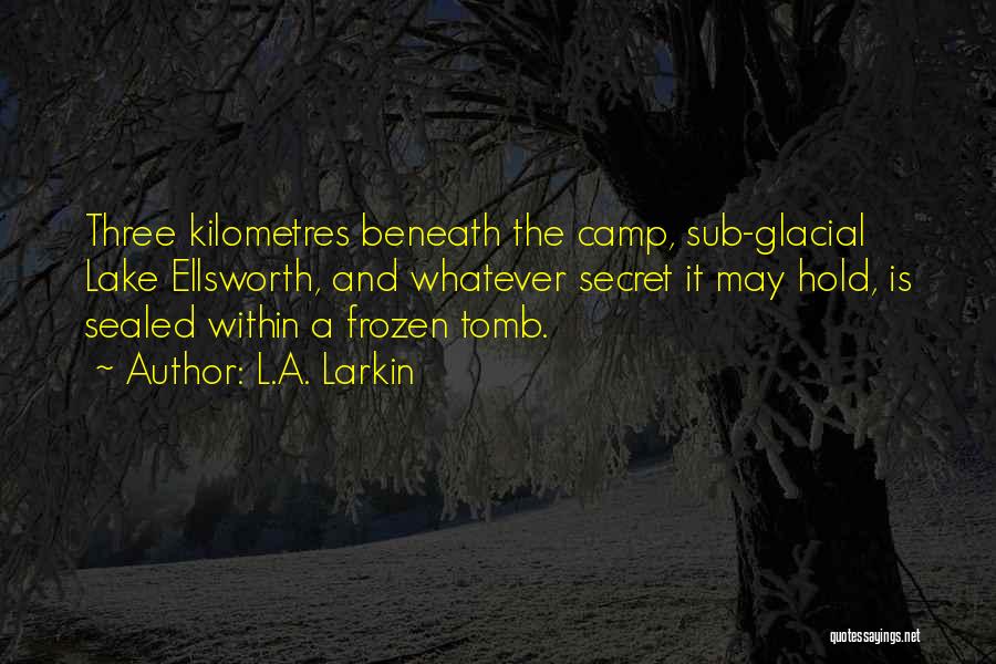 Adventure Camp Quotes By L.A. Larkin