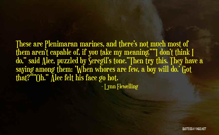 Adventure Funny Quotes By Lynn Flewelling