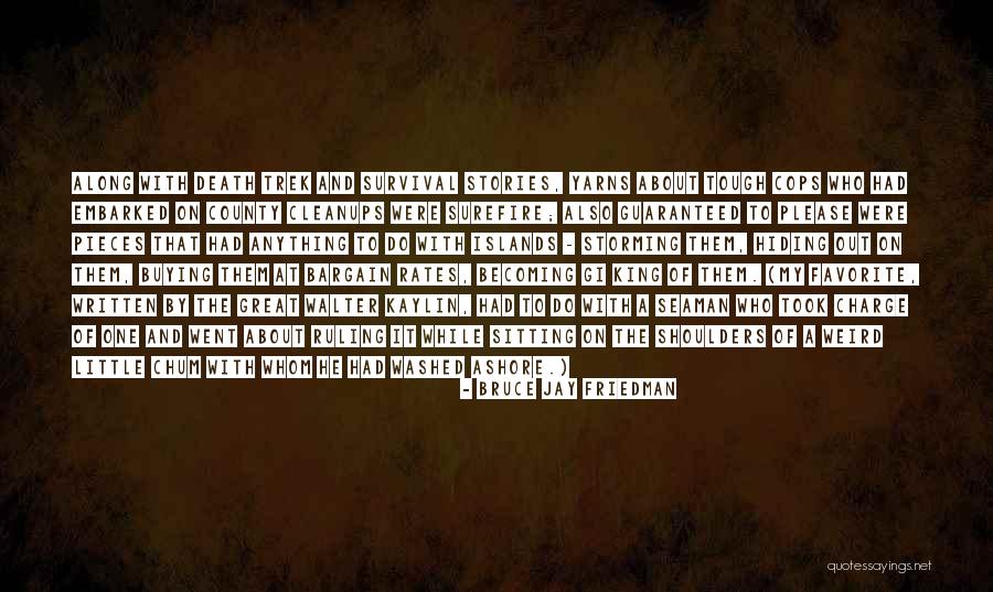Adventure Stories Quotes By Bruce Jay Friedman Adventure Stories Quotes By Bruce Jay Friedman