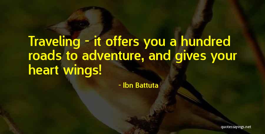 Adventure Traveling Quotes By Ibn Battuta