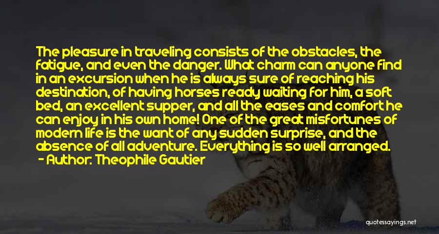 Adventure Traveling Quotes By Theophile Gautier