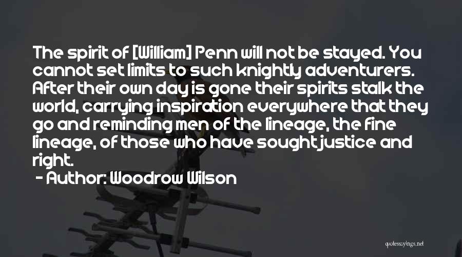 Adventurers Quotes By Woodrow Wilson