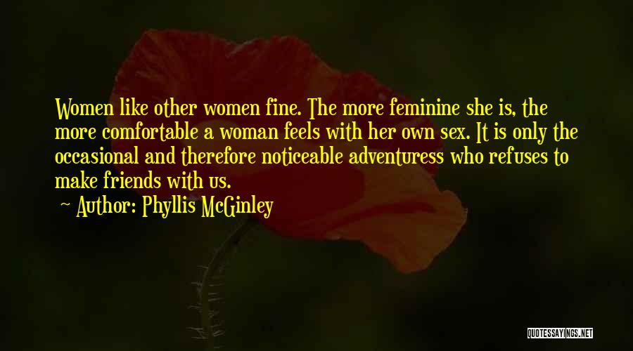 Adventuress Quotes By Phyllis McGinley