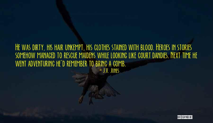 Adventuring With You Quotes By J.V. Jones Adventuring With You Quotes By J.V. Jones
