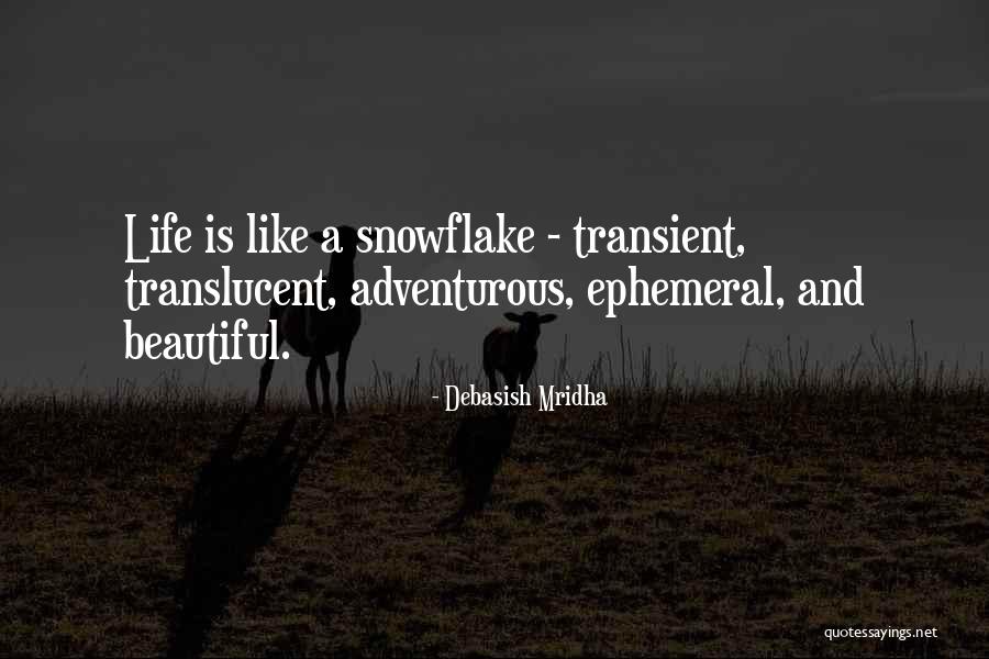 Adventurous Life Quotes By Debasish Mridha