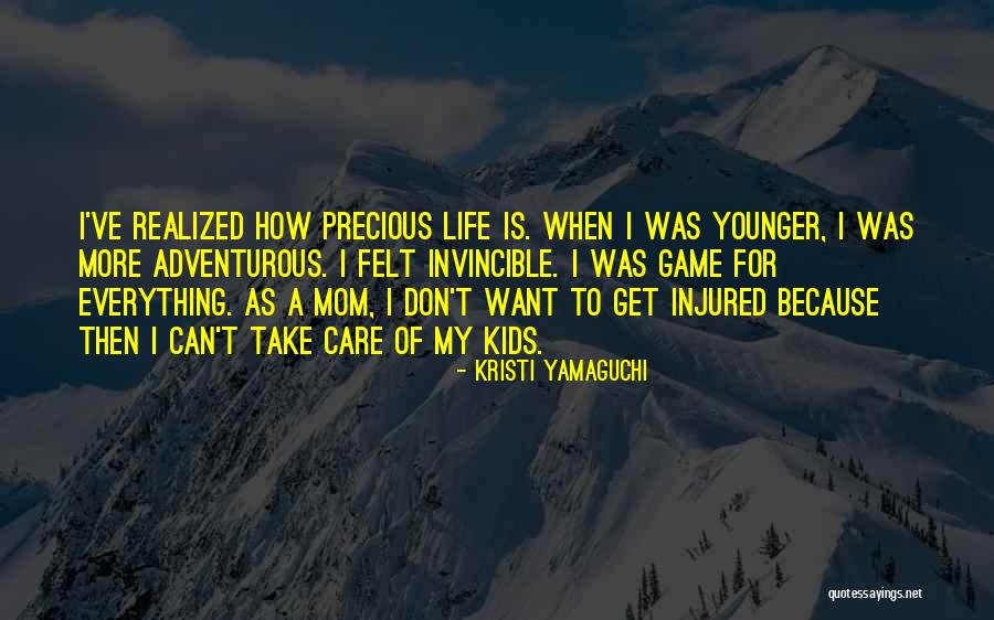 Adventurous Life Quotes By Kristi Yamaguchi