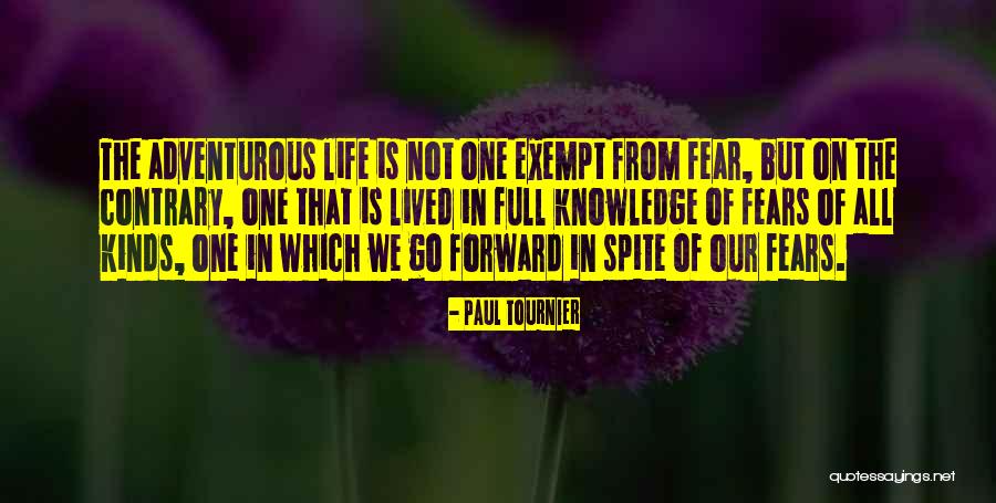 Adventurous Life Quotes By Paul Tournier