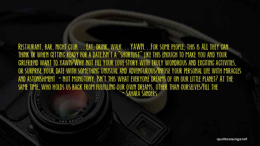 Adventurous Story Quotes By Sahara Sanders Adventurous Story Quotes By Sahara Sanders
