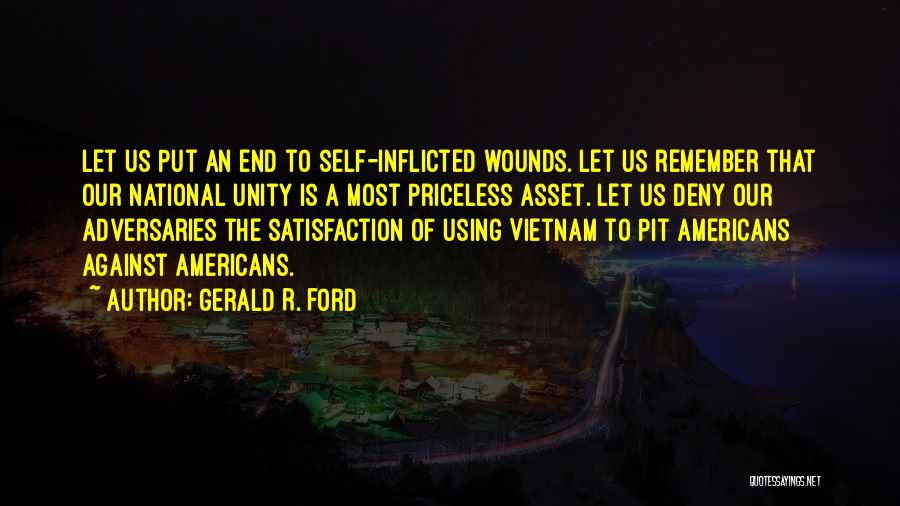 Adversaries Quotes By Gerald R. Ford