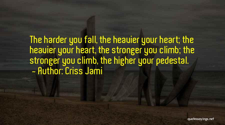 Adversity And Perseverance Quotes By Criss Jami