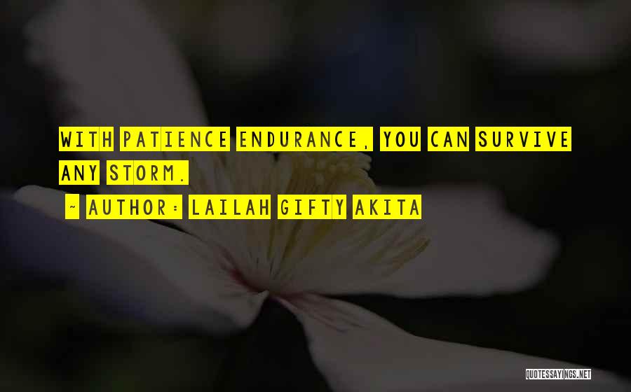 Adversity And Perseverance Quotes By Lailah Gifty Akita