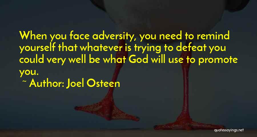 Adversity God Quotes By Joel Osteen