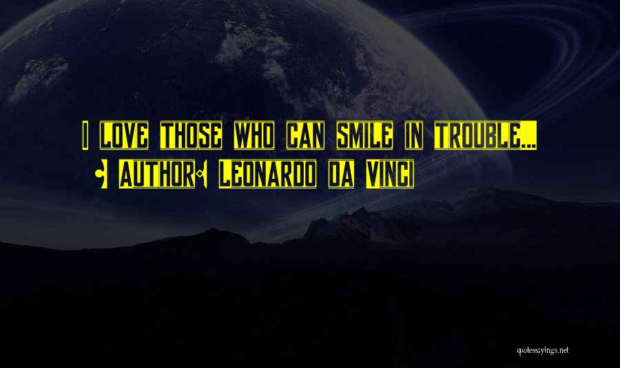 Adversity In Love Quotes By Leonardo Da Vinci