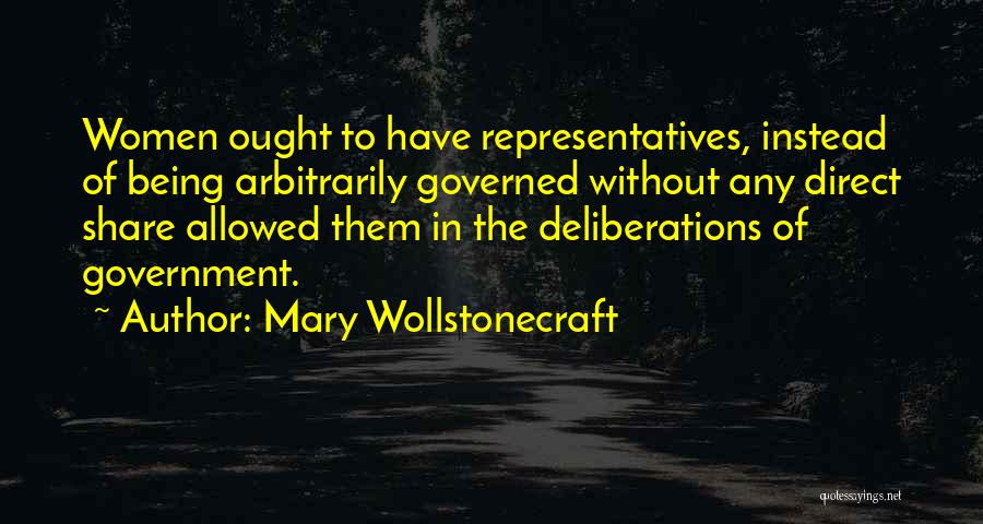Advertir Definicion Quotes By Mary Wollstonecraft
