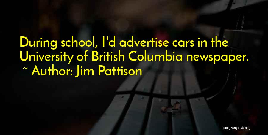 Advertise Quotes By Jim Pattison