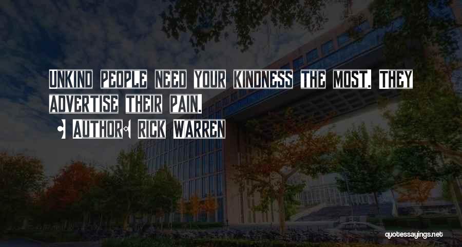 Advertise Quotes By Rick Warren