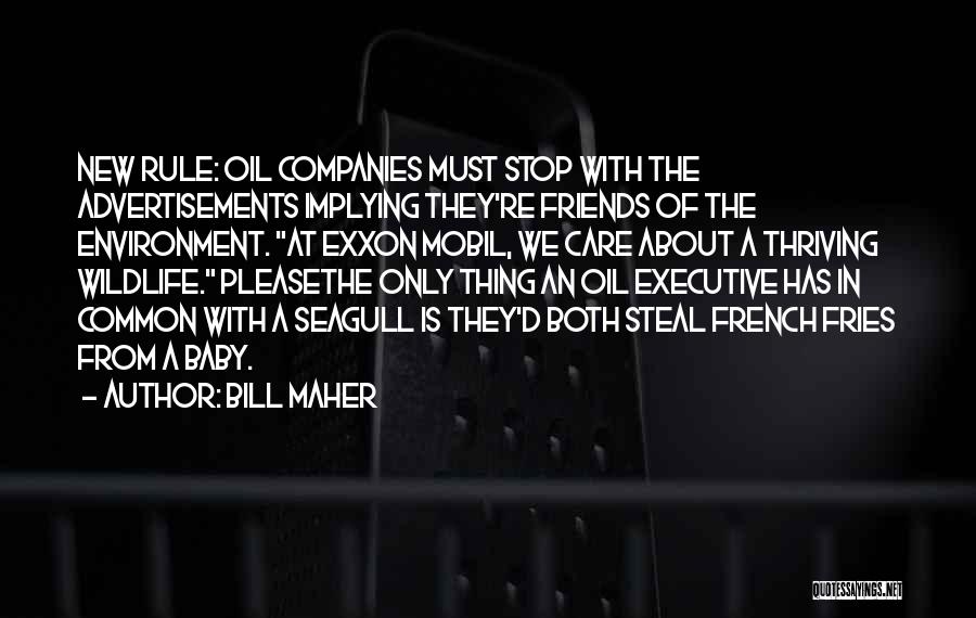 Advertisements Quotes By Bill Maher