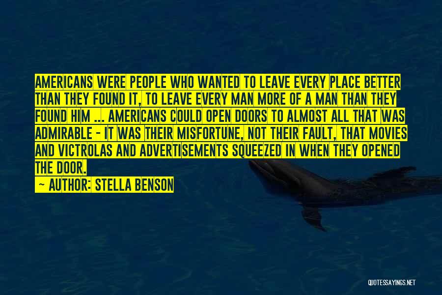 Advertisements Quotes By Stella Benson