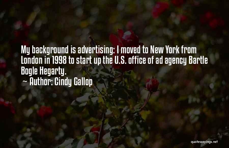 Advertising Agency Quotes By Cindy Gallop