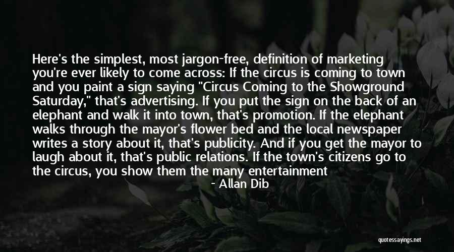 Advertising And Marketing Quotes By Allan Dib