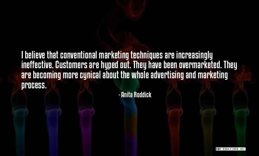 Advertising And Marketing Quotes By Anita Roddick