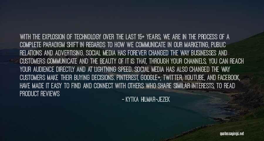 Advertising And Marketing Quotes By Kytka Hilmar-Jezek