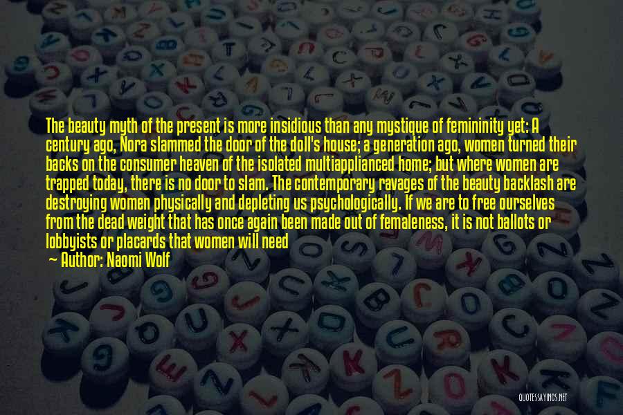Advertising And Marketing Quotes By Naomi Wolf