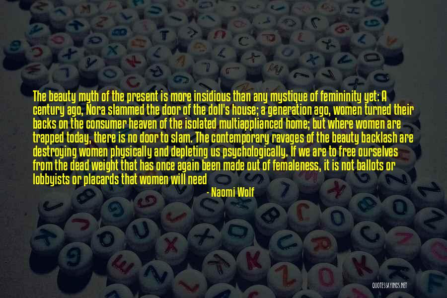 Advertising And Marketing Quotes By Naomi Wolf