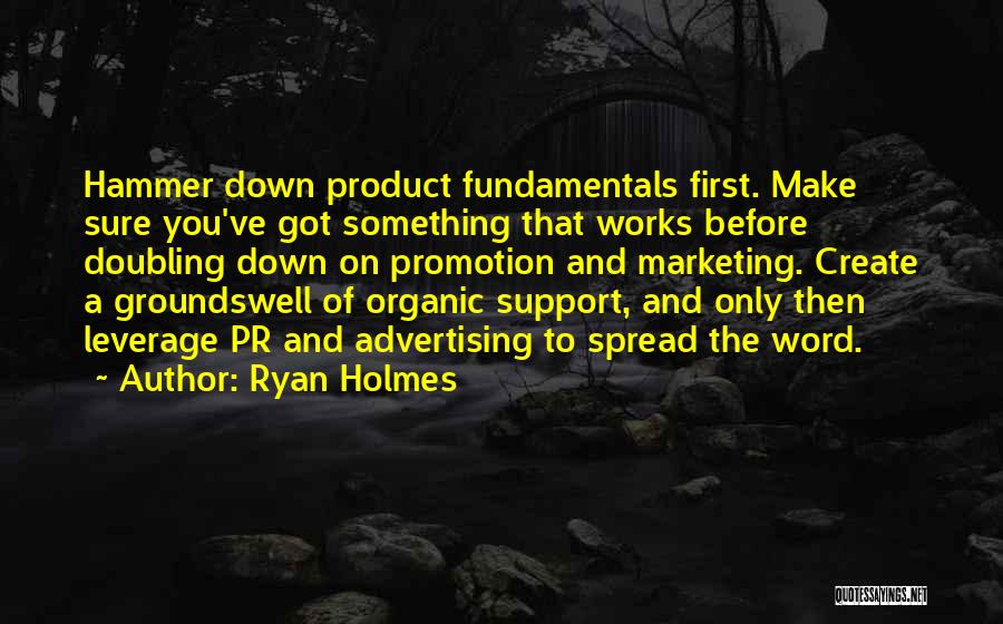 Advertising And Marketing Quotes By Ryan Holmes