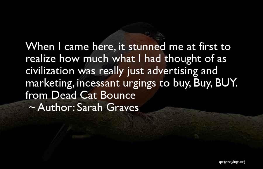 Advertising And Marketing Quotes By Sarah Graves