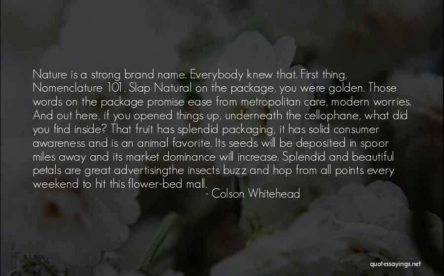 Advertising Business Quotes By Colson Whitehead Advertising Business Quotes By Colson Whitehead