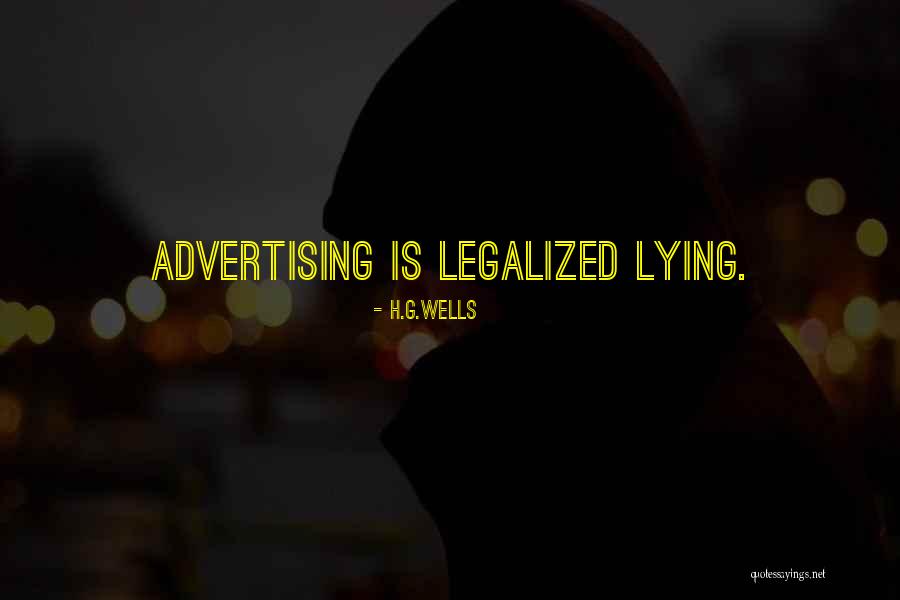 Advertising Business Quotes By H.G.Wells Advertising Business Quotes By H.G.Wells