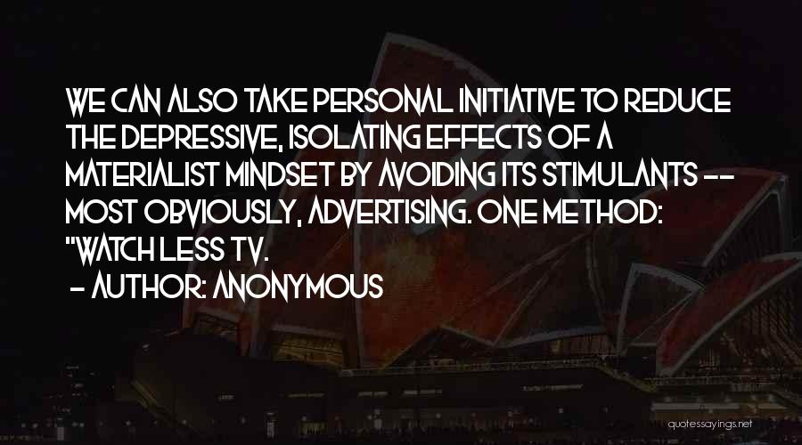 Advertising On Tv Quotes By Anonymous