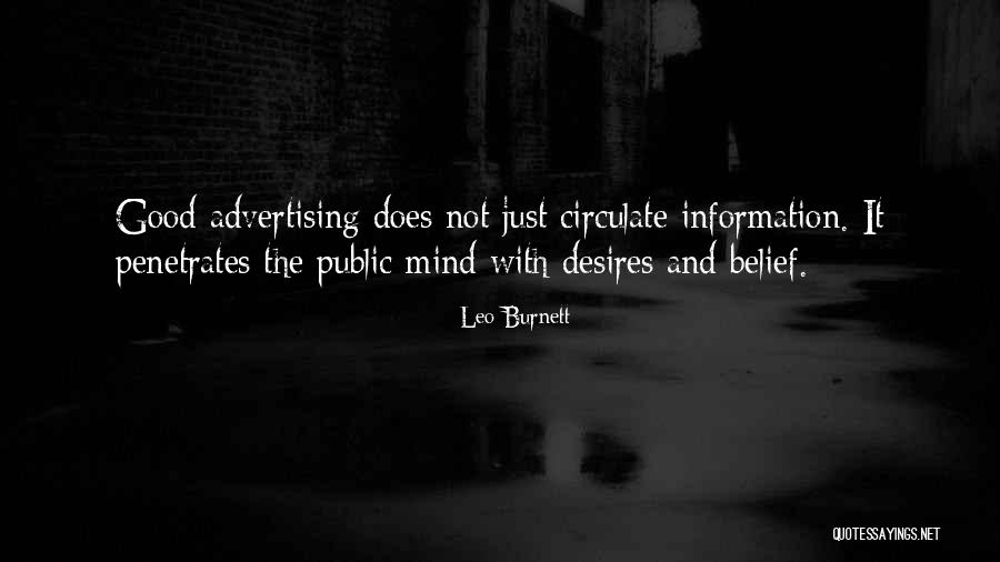 Advertising Quotes By Leo Burnett Advertising Quotes By Leo Burnett