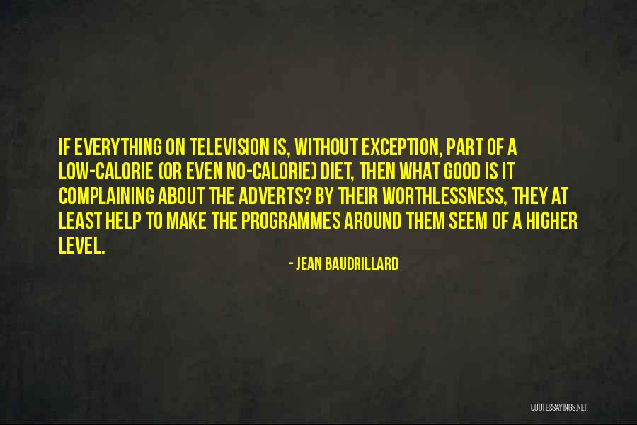 Adverts Quotes By Jean Baudrillard