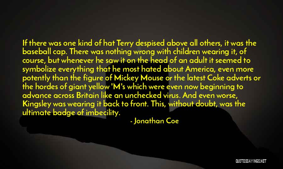 Adverts Quotes By Jonathan Coe