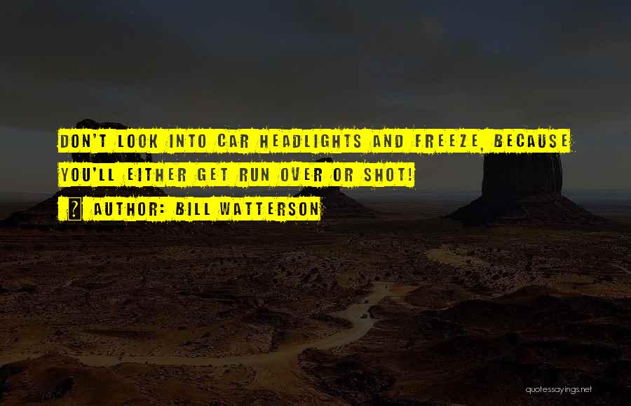 Advice For Daily Living Quotes By Bill Watterson