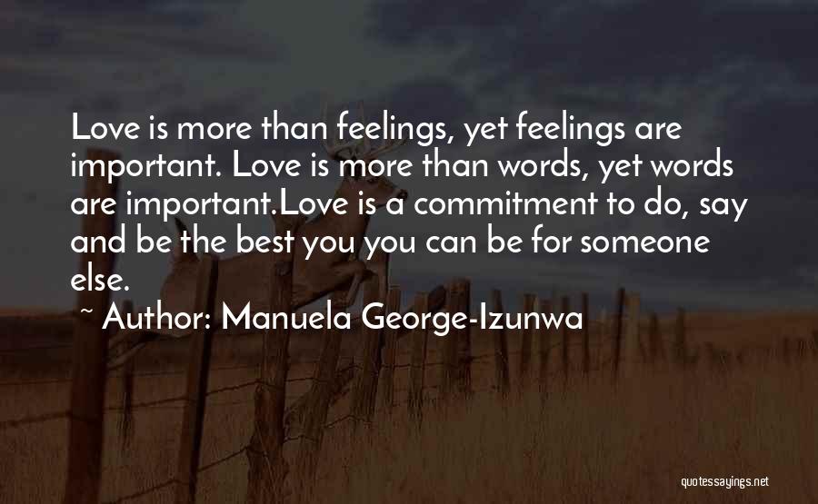 Advice For Relationship Quotes By Manuela George-Izunwa