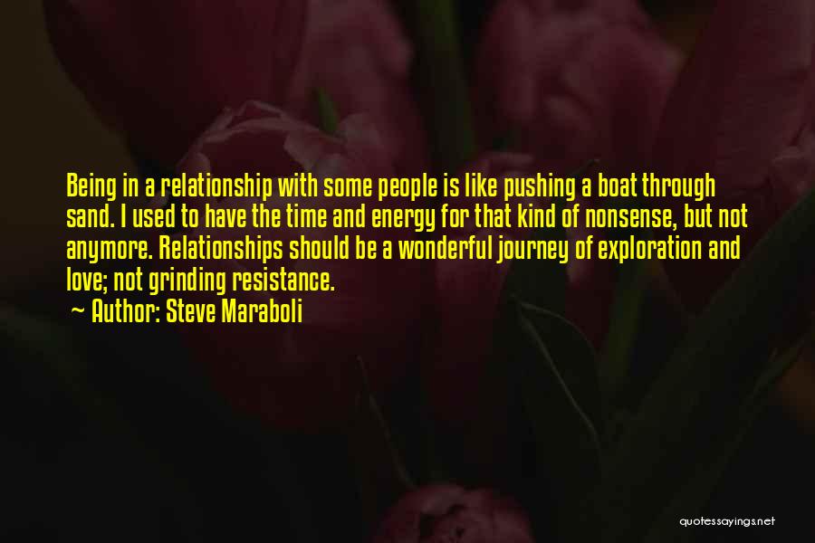 Advice For Relationship Quotes By Steve Maraboli