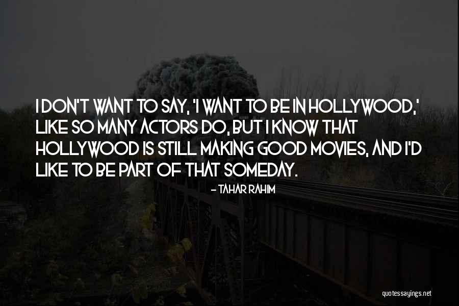 Advice Goddess Quotes By Tahar Rahim Advice Goddess Quotes By Tahar Rahim