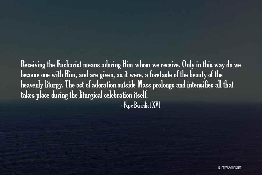 Advicetowriters Quotes By Pope Benedict XVI Advicetowriters Quotes By Pope Benedict XVI