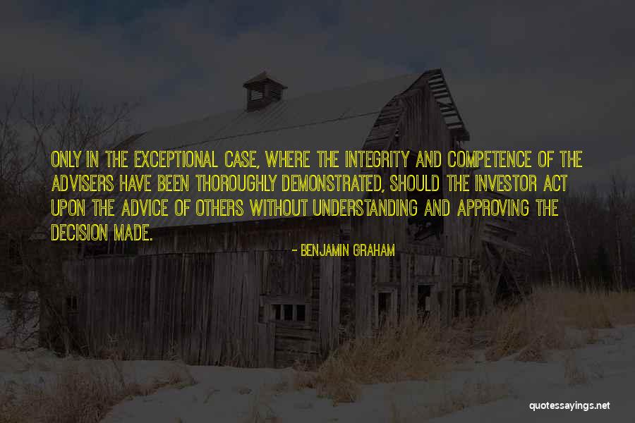 Advisers Act Quotes By Benjamin Graham Advisers Act Quotes By Benjamin Graham