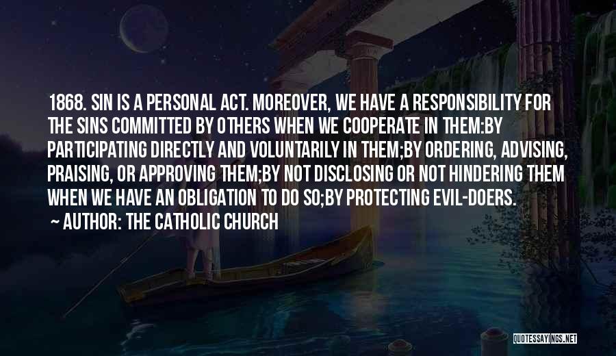 Advising Others Quotes By The Catholic Church